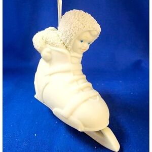 Department 56 Snowbabies Seven Eight Time to Skate ~ BootieBaby Ornament